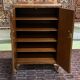 English art deco walnut buffet - 1930s