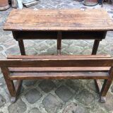 Vintage school desk