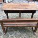 Vintage school desk