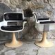 Pair of armchairs Albert Jacob tulip feet for Grosfillex - 1970
