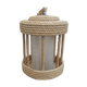 Handcrafted rope hanging lamp