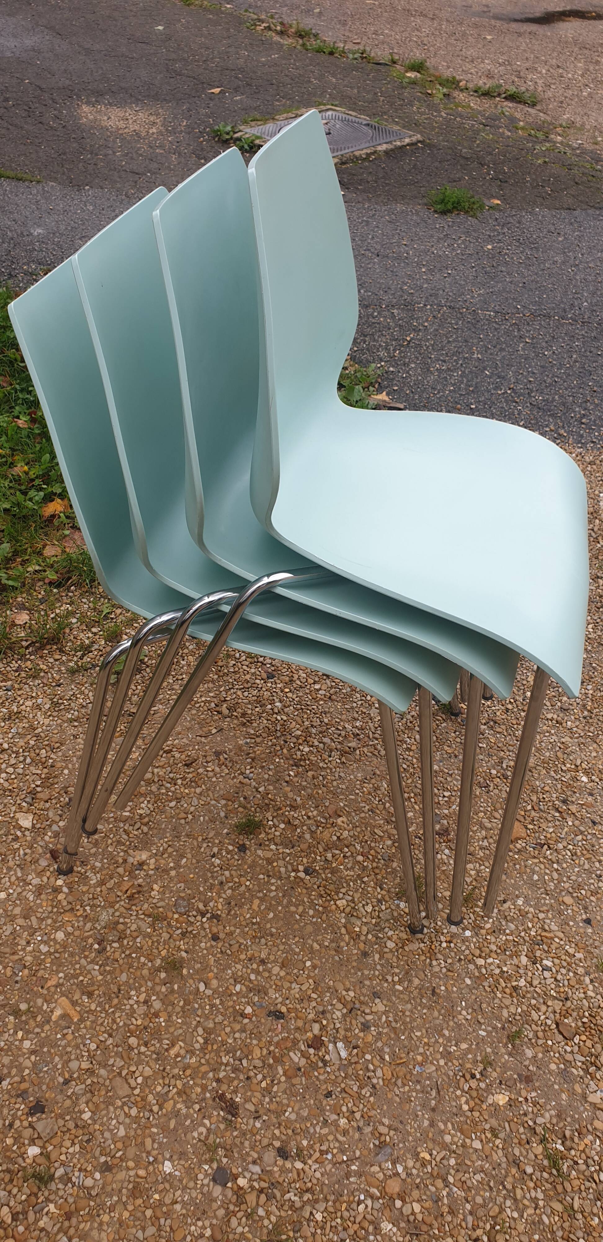 4 MAUI VICO MAGISTRETTI FOR Kartell chairs