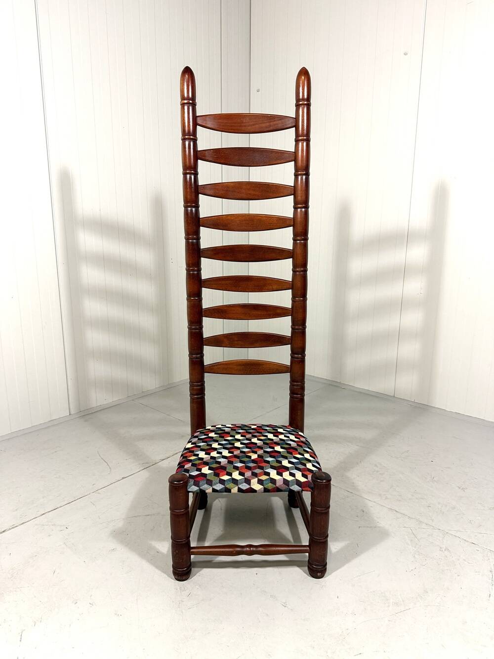 High back ladder chair 1970’s