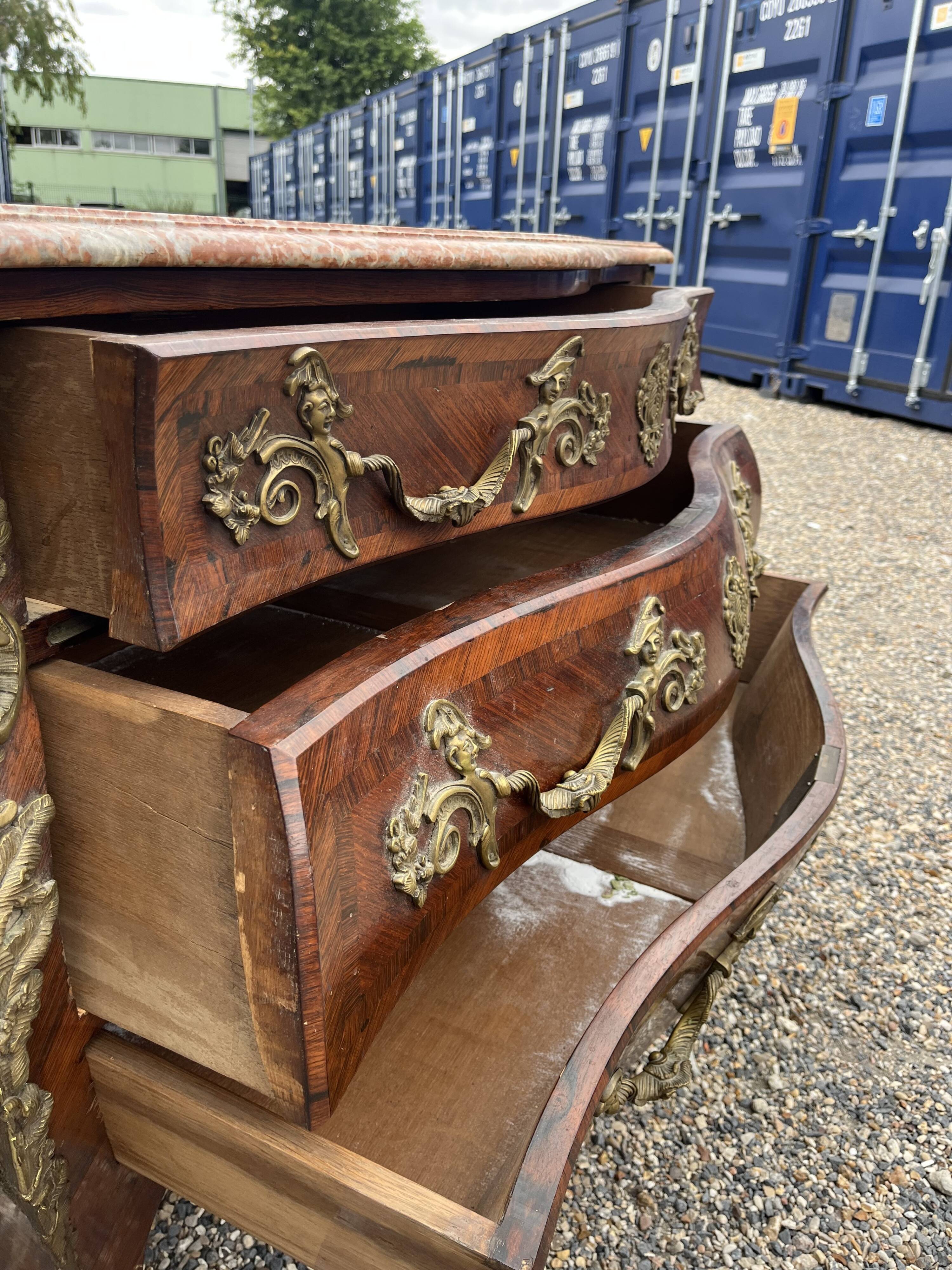 Louis XV style chest of drawers