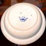 4 Assorted plates from Longwy and Moustiers