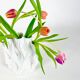 Vase corail en céramique