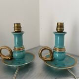 Pair of bedside lamps