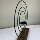 Sculptural spiral candlestick