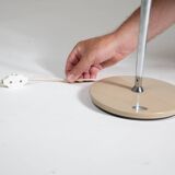 Lampe Fase extrêmement rare en beige par GEI, années 1960