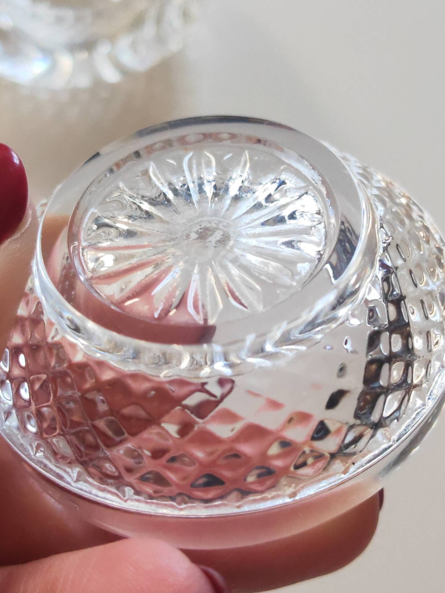 Pair of Baccarat salt cellars
