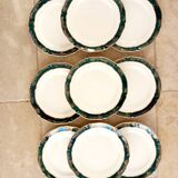 Dessert plates X9 Ceranord