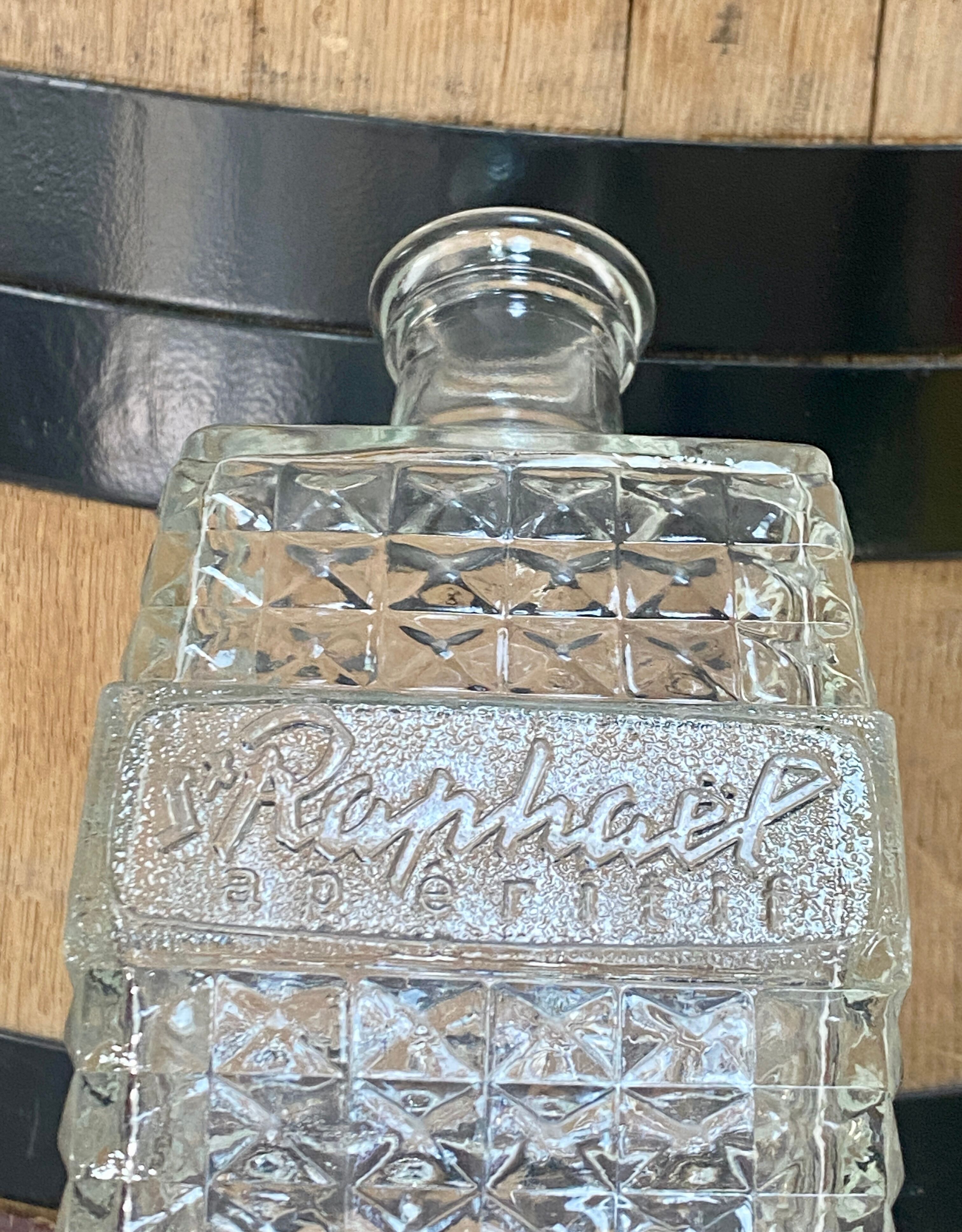 Vintage carafe - st raphaël apéritif - glass