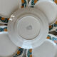 Set of 11 plates Givors France