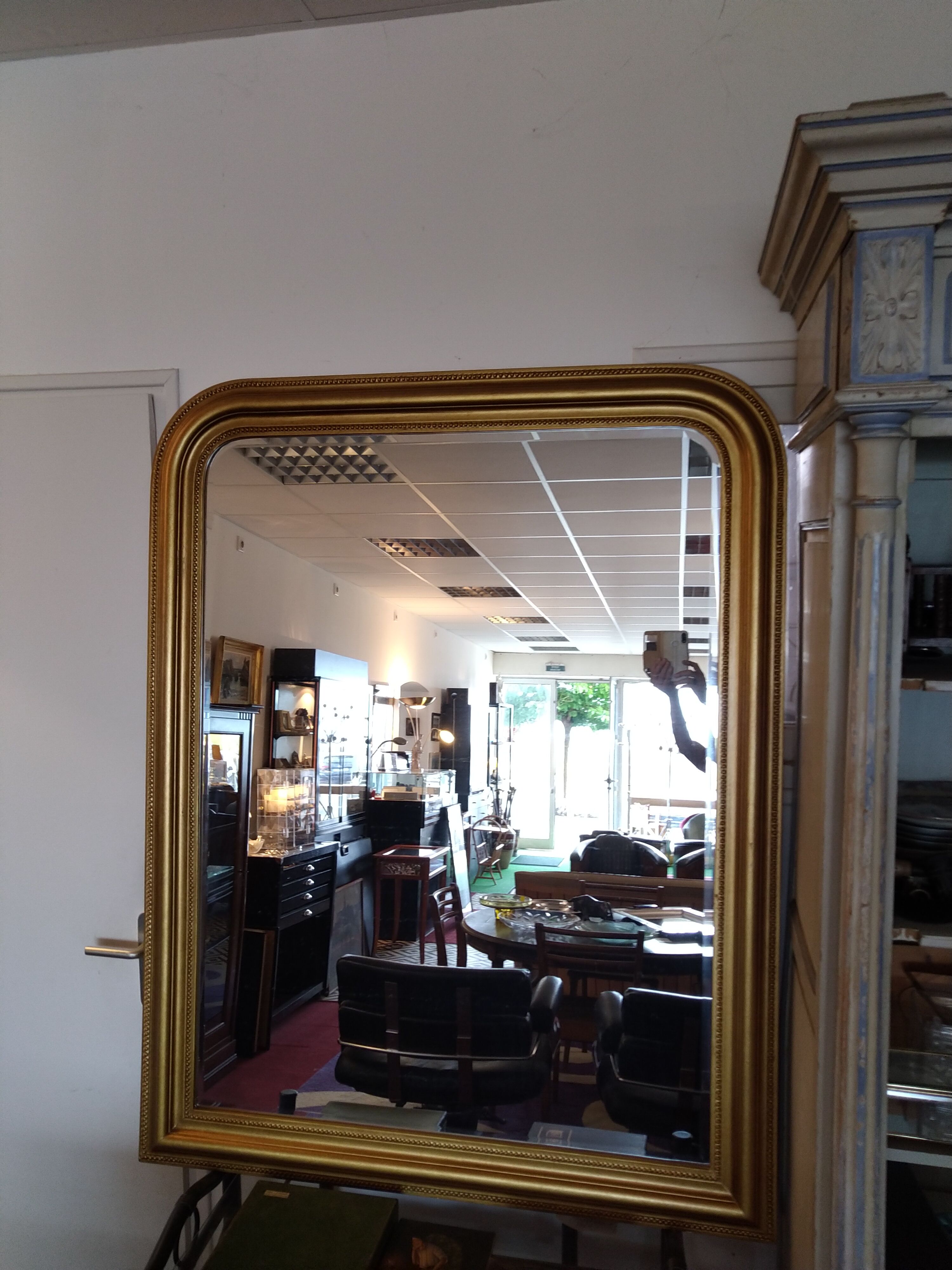 Mirror Louis Philippe beveled