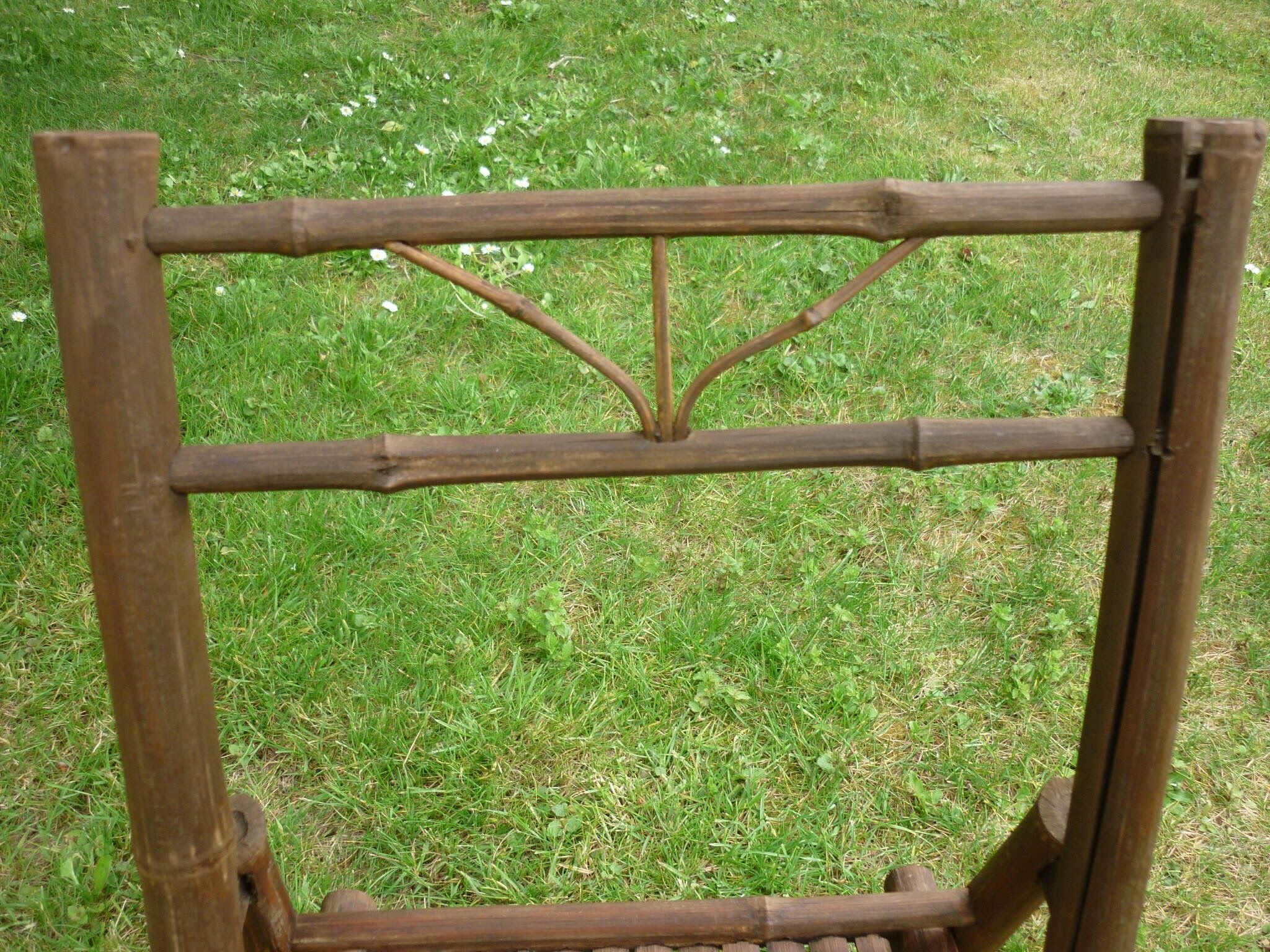 Bamboo child folding chair