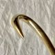 Vintage Gold Brass Heron - 43cm