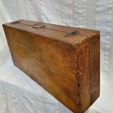 Wooden suitcase