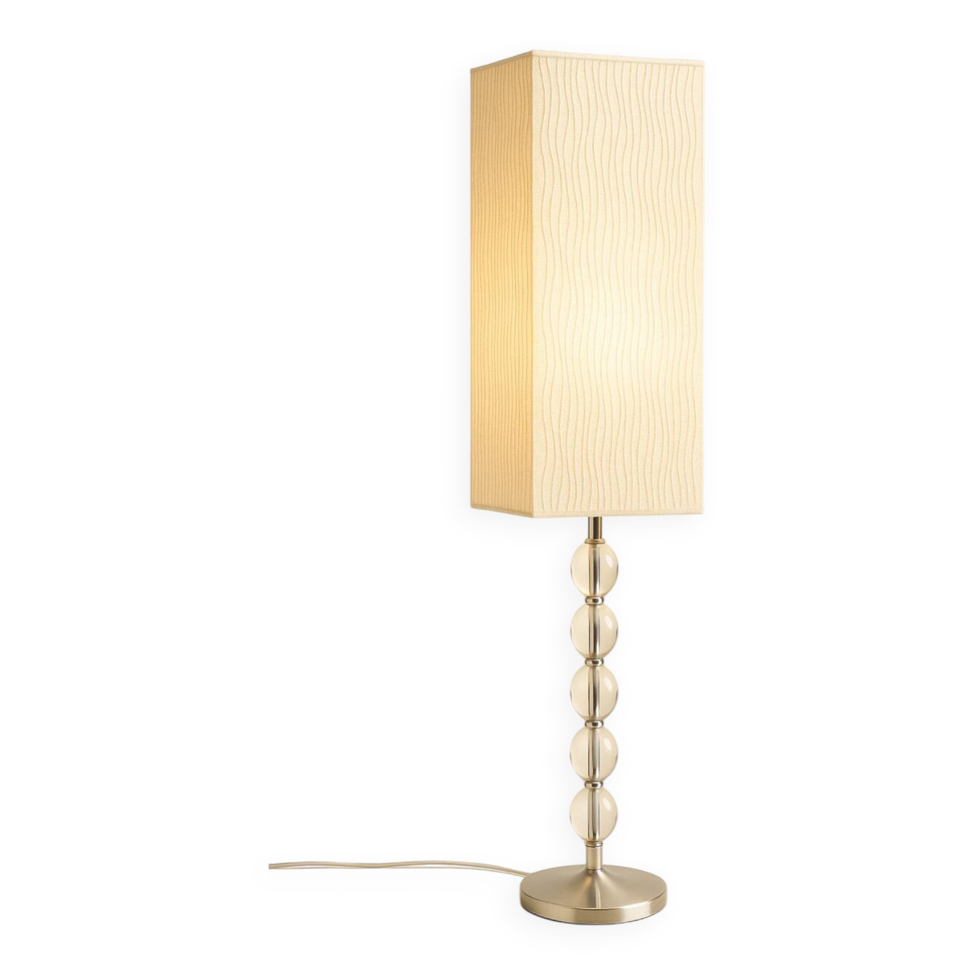 Lampe vintage massive design belge 70s