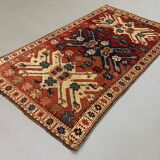 Caucasian Adler, Eagle Kazak Rug 190x113 cm vintage tribal carpet
