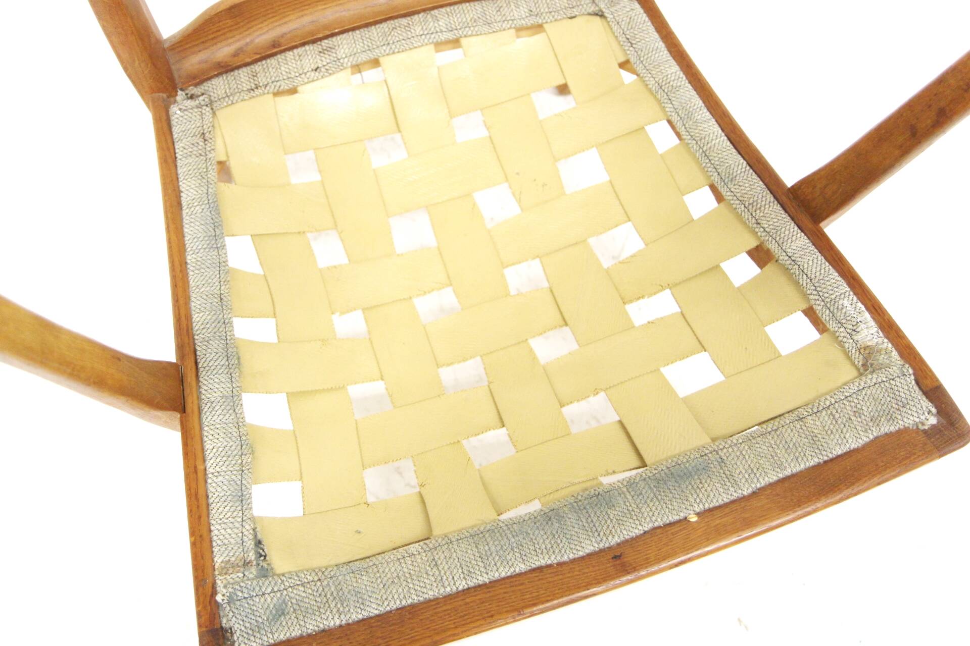 Scandinavian armchair "Stora Fjäderbrickan" by Carl Malmsten, Sweden, 1970