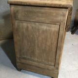 Raw wood sideboard