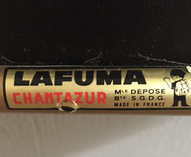 Vintage lafuma folding chair