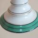 Antique Louis Philippe style candlestick in Paris porcelain