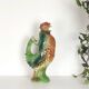 Pichet coq en barbotine