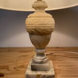 Alabaster table lamp