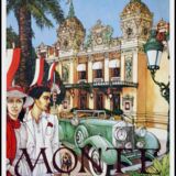 Affiche ancienne casino Monte Carlo K Ingermann
