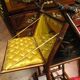 Worker rare, 19th in bamboo and Japan lacquer panels