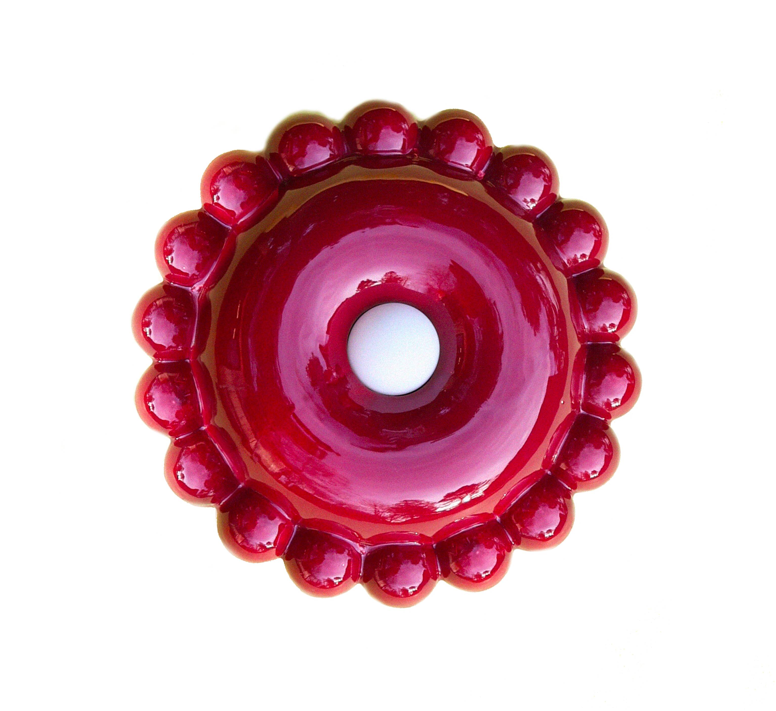 Applique Luna Small Bordeaux