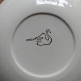 Ceranord earthenware plate