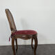 Série de 8 chaises cannées de style Louis XV