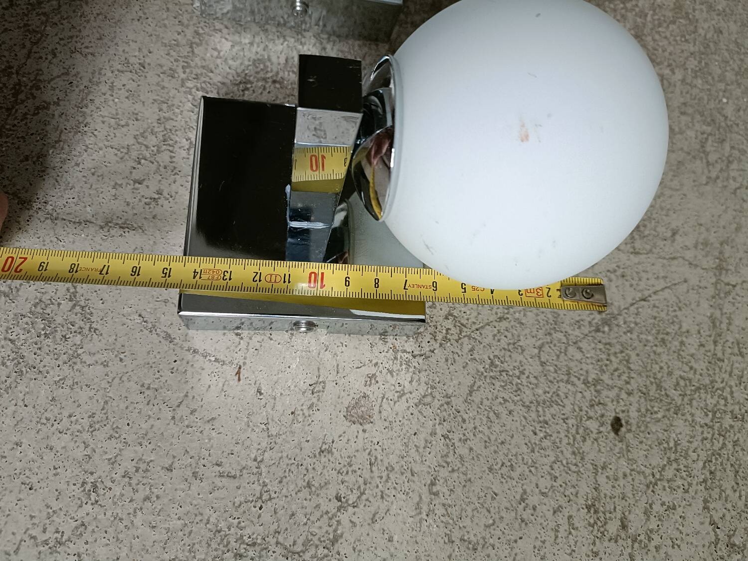 Space age wall lights