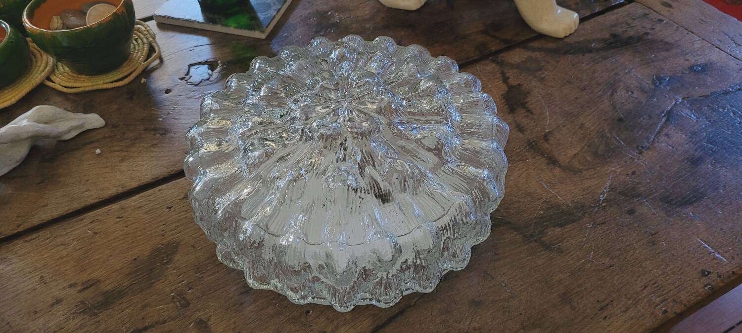 Large 70s ceiling or wall light