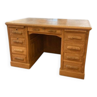 Bureau ministre en chêne