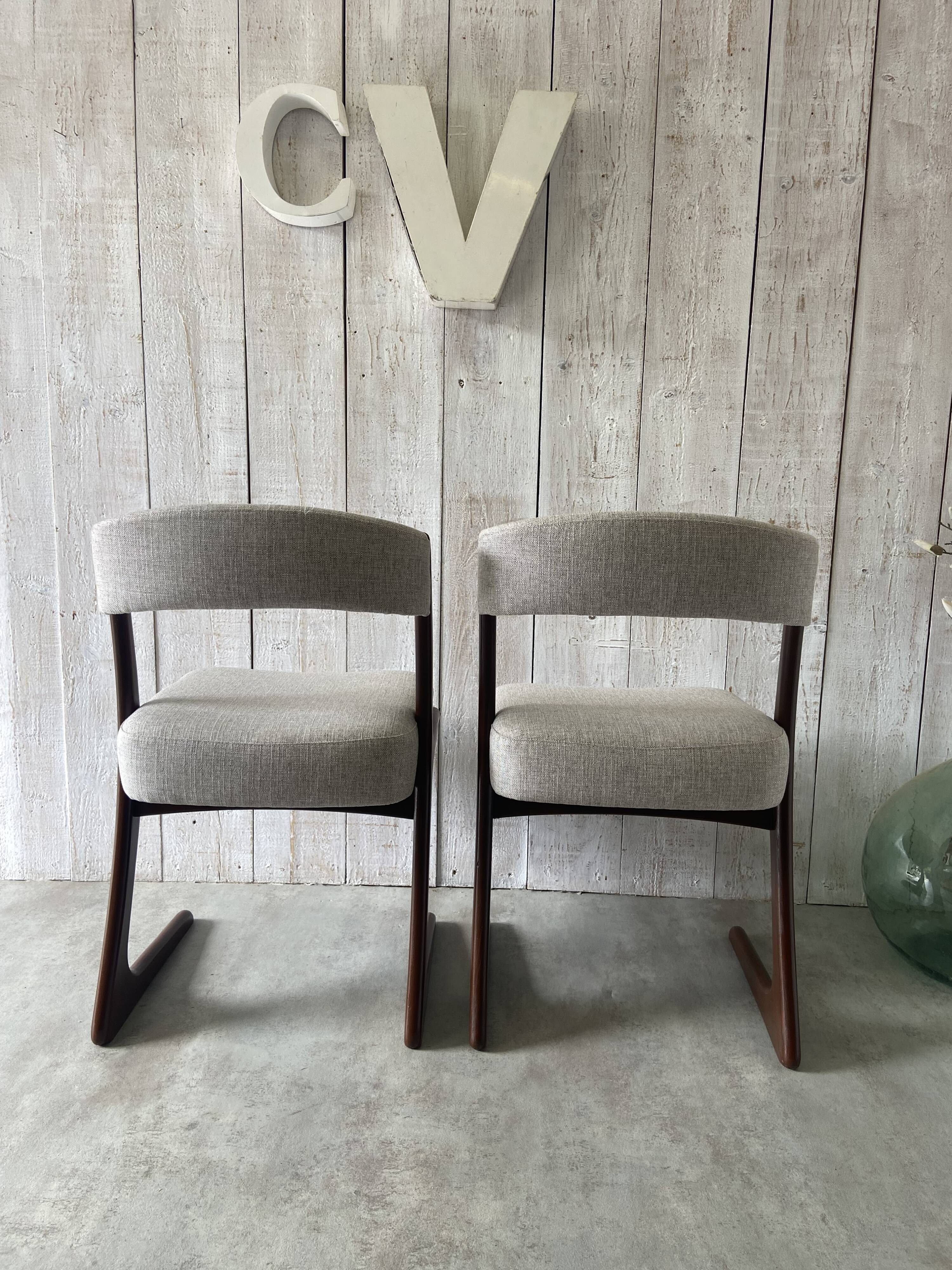 Pair of Baumann chairs