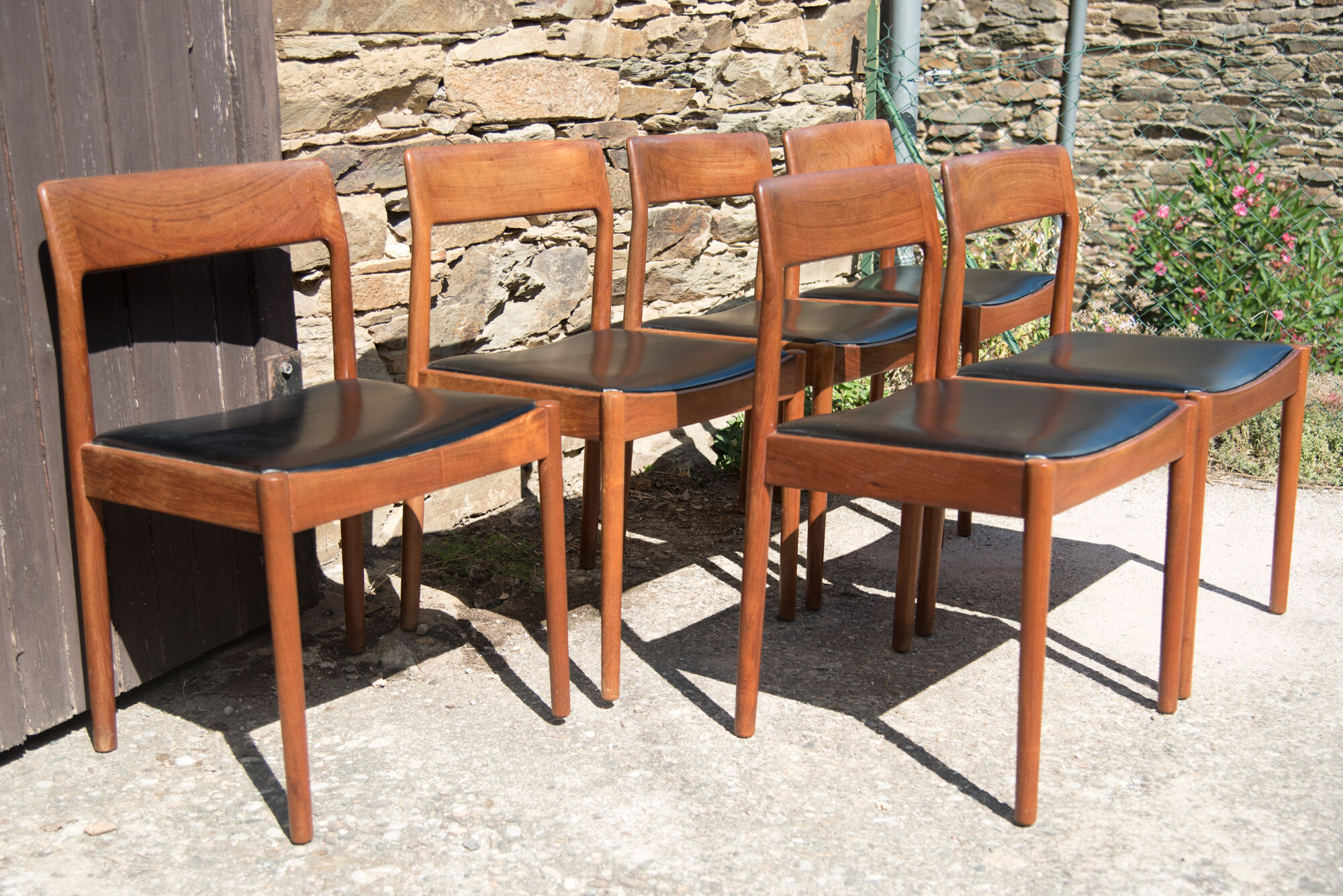 Série de 6 chaises danoises Møbelfabrik