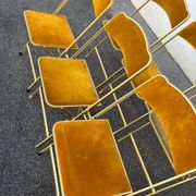 Set of 6 folding chairs
