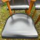 Series of 4 vintage chairs from the 50s and 60s