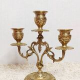 Brass candlestick / candelabra