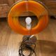 Moon orange lamp Kare vintage design 80s