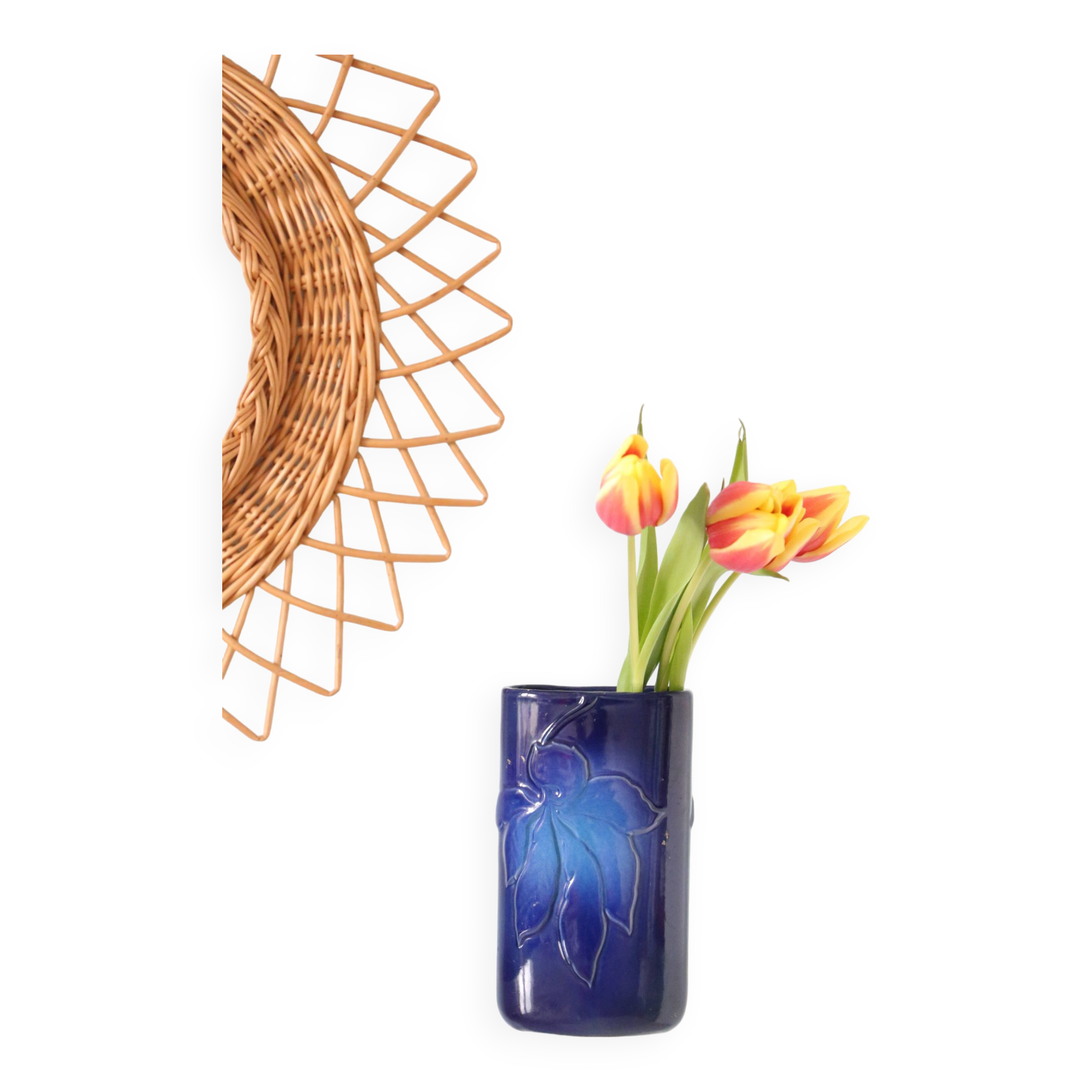 Beautiful vintage ceramic vase