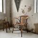 Popular rope, wicker and wood chair