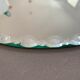 Old beveled oval mirror