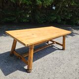 Brutalist table and bench