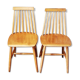 2 chaises "Stockholm" ikea