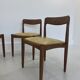 Vintage Danish Dining Chairs in Teak by H.W. Klein for Bramin, Set of 4