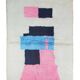 Tapis marocain blanc et rose 250cmx150cm